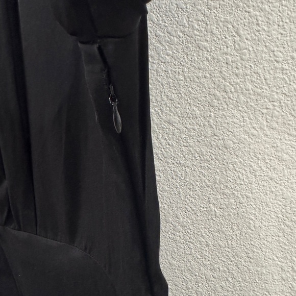 NWT The Kooples Black Long Sleeve V Neckline Maxi Dress Size 2 - Picture 7 of 17